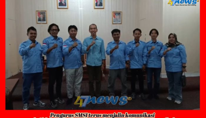 Pengurus SMSI Audiensi dengan BPN Palopo, Dedy: Peran Penting, Aspar: Mitra Strategis 