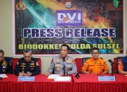 Polda Sulsel Gelar Konferensi Pers, Indentifikasi Korban Pesawat, Kapolda: Secara Saintifik