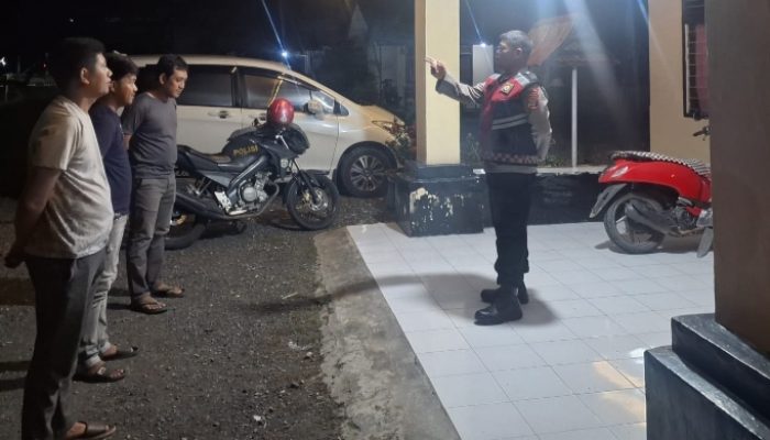 Polsek Suli Lakukan Patroli Kamtibmas, Ps. Kanit Shabara: 8 Unit Sepeda Motor, Cegah Tindak Pidana