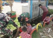 Personel Koramil 1403 Laksanakan Karya Bakti di SDN 07 Komba, Serma Irwan: Menjaga Kelestarian
