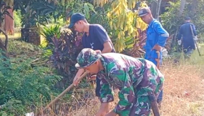 Personel Koramil 1403-01 Laksanakan Karya Bakti, Kamaruddin: Kepedulian Sosial