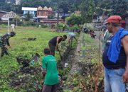 Koramil 1403-01/Larompong Laksanakan Karya Bakti, Serma Ahmadi: Kemanunggalan TNI 